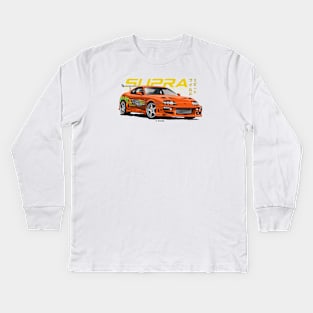 Supra Mk IV - Fast And Furious Kids Long Sleeve T-Shirt